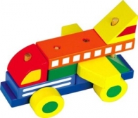 Мир деревянных игрушек Автомобиль-конструктор № 1  Д059