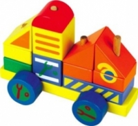 Мир деревянных игрушек Автомобиль-конструктор № 4  Д062