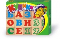 Томик Кубики Буквы и цифры