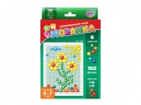 Joy Toy Мозаика 150 элементов, круглые фишки, 6 цветов,2711