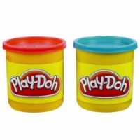 Play Doh Пластилин: 2 банки в упаковке (неоновый цвет), в ассортименте (арт.23600)