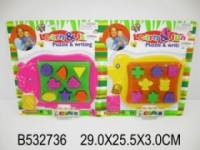 ZZ Toy`s Доска развив, цвета, пазлы, цифры