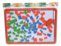 Joy Toy Доска: буквы и маркер 43*30 см в пакете 0187 А