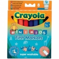Crayola Цветные смывающиеся фломастеры 8 шт. 8324