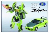 Happy Well Робот-трансформер Toyota-Supra 1:32 свет