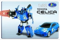 Happy Well Робот-трансформер Toyota-Celica 1:32 свет