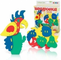 Бомик Шнуровка Ёжик+попугай