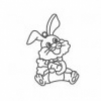 Amos Витраж - мини  Кролик  24155 (S28 Rabbit)