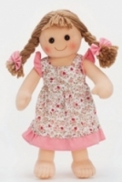 TEDDYKOMPANIET Кукла Сонья в розовом наряде (45 см)