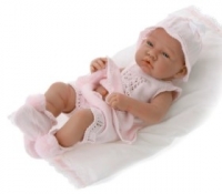 Antonio Juan Кукла-младенец Нина в розовом, 42 cм 5059P