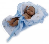 Antonio Juan Кукла-младенец (мальчик) Лео в голубом 26см 4050B
