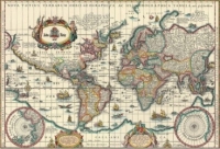 Educa Древняя карта мира, 6000 деталей