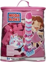 MEGA BLOKS Средняя сумка (70 дет.) розовые цвета Арт. 8315