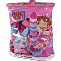 MEGA BLOKS Маленькая сумочка, розовые цвета 24 дет. (8455)