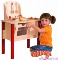 Woody Детская деревянная кухня с аксессуарами