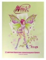 Winx Бумага цветная бархатная самоклеящаяся, 5 листов, 5 цветов (56233 СВ)